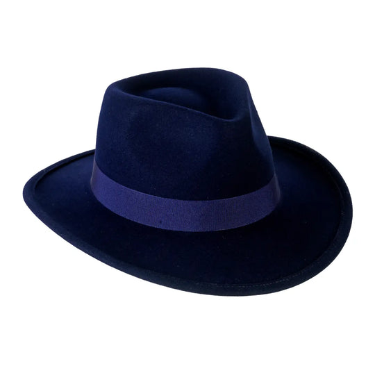 Cappello Australiano in Feltro di Morbido Cashmere Antipioggia