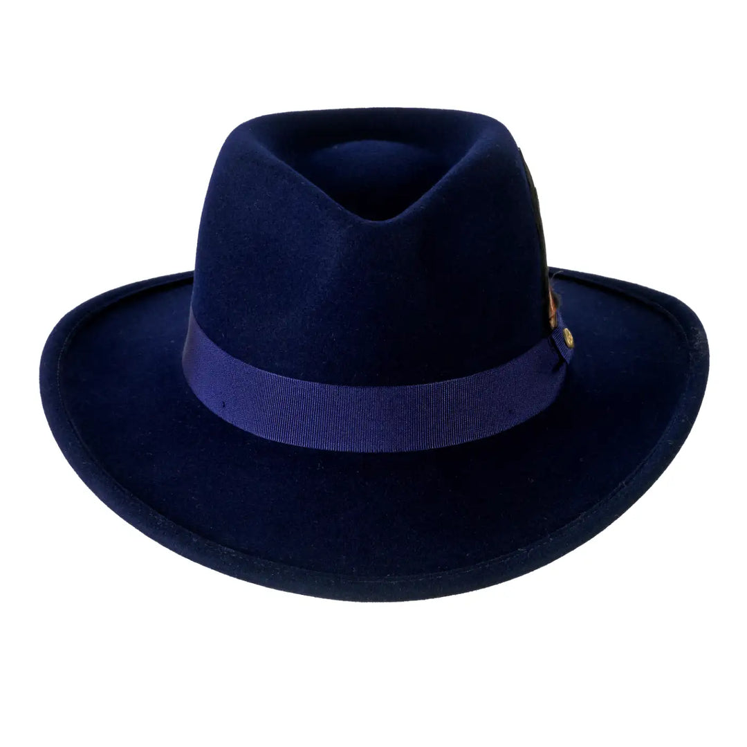 Cappello Australiano in Feltro di Morbido Cashmere Antipioggia