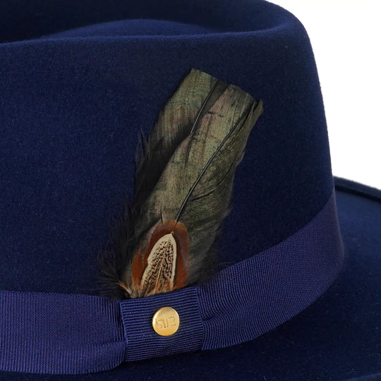 Cappello Australiano in Feltro di Morbido Cashmere Antipioggia