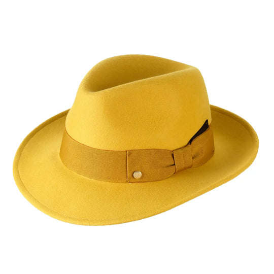 Cappello Fedora Coccos in Feltro di Lana Merinos