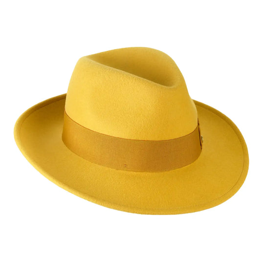 Cappello Fedora Coccos in Feltro di Lana Merinos