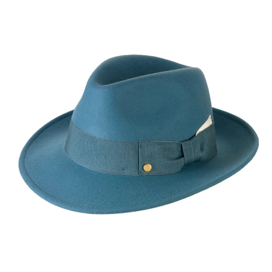 Cappello Fedora Coccos in Feltro di Lana Merinos