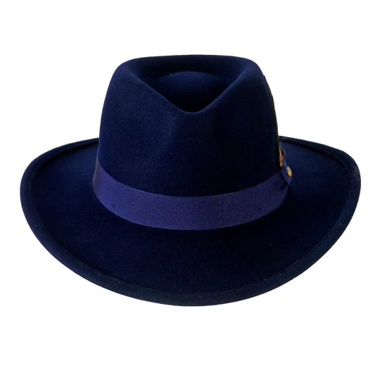 Cappello Australiano in Feltro di Cashmere Antipioggia