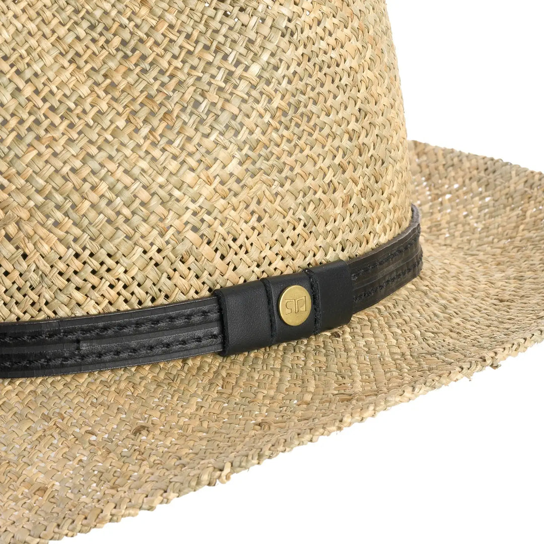 Fedora Panama Cappello Originale Fedora Panama Cappello Tesa Larga Paglia ORIGINALE PANAMA Nero Fedora Panama Cappello Originale Fedora Panama Cappello Tesa Larga Paglia ORIGINALE PANAMA Nero