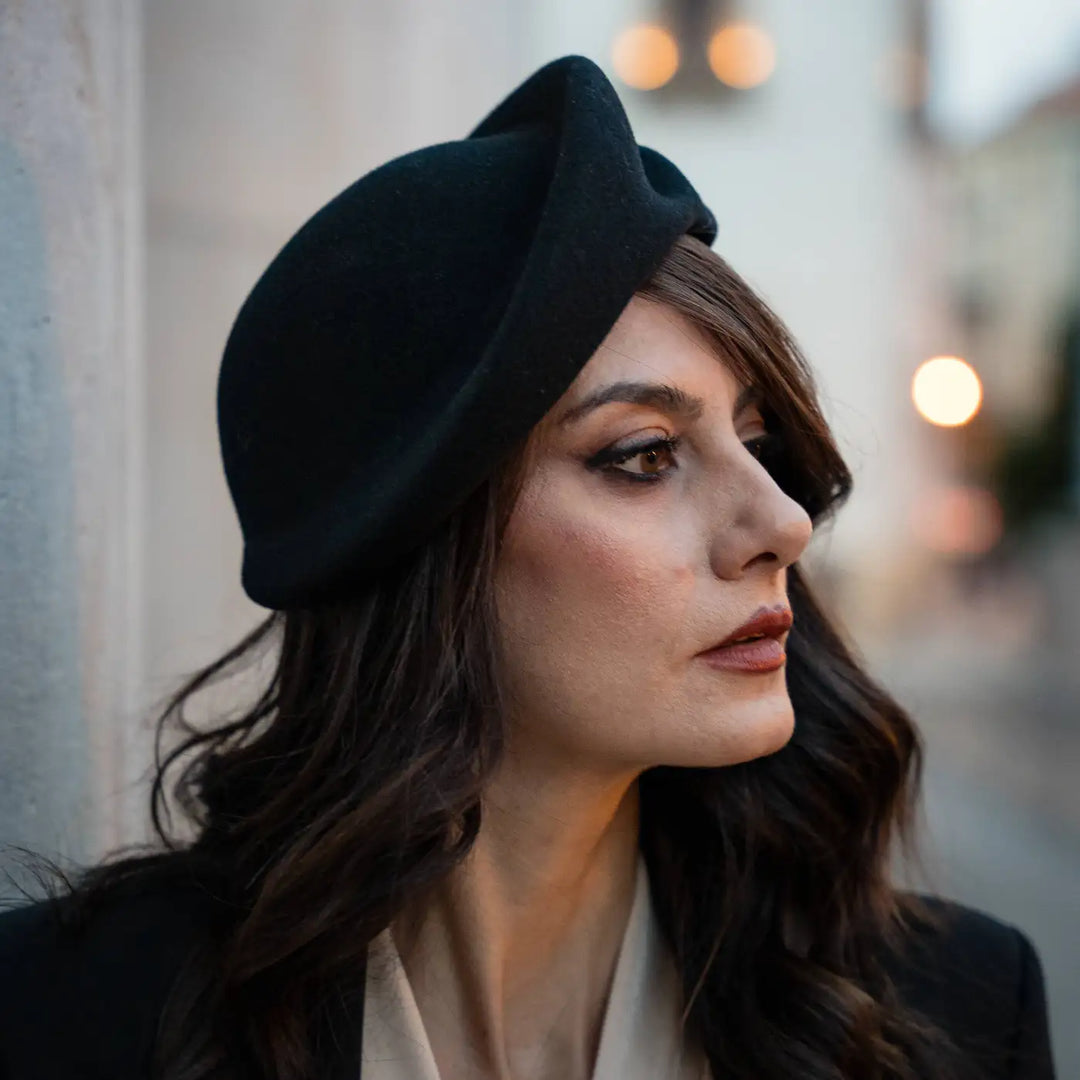 Yemen Cappelli Per Deserto Basco Toque Alla Francese In Feltro Di